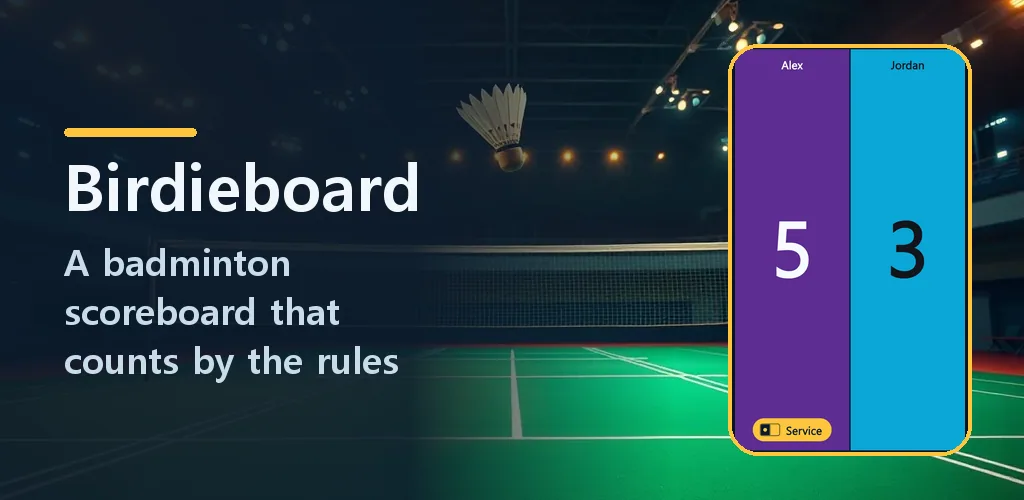 Birdieboard: Badminton Score