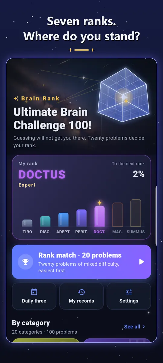 Brain Rank Screenshots 1