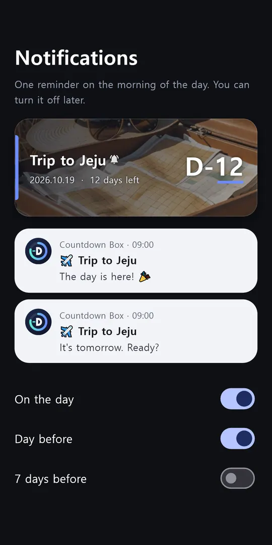 Countdown Box Screenshots 4