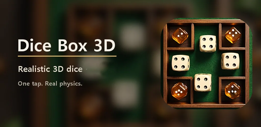 Dice Box 3D - 3D Dice Roller