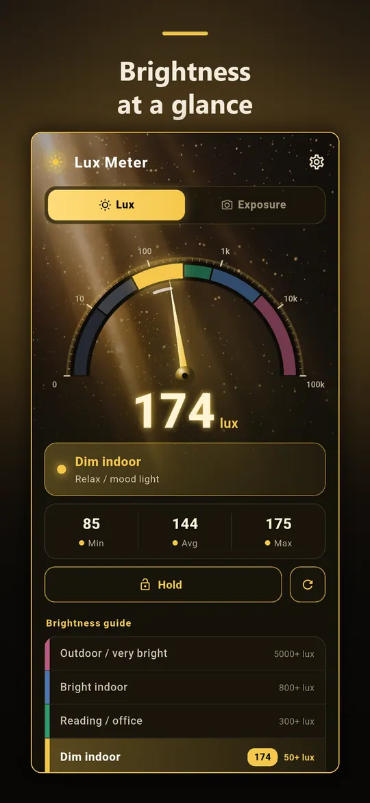 Lux Meter Screenshots 1