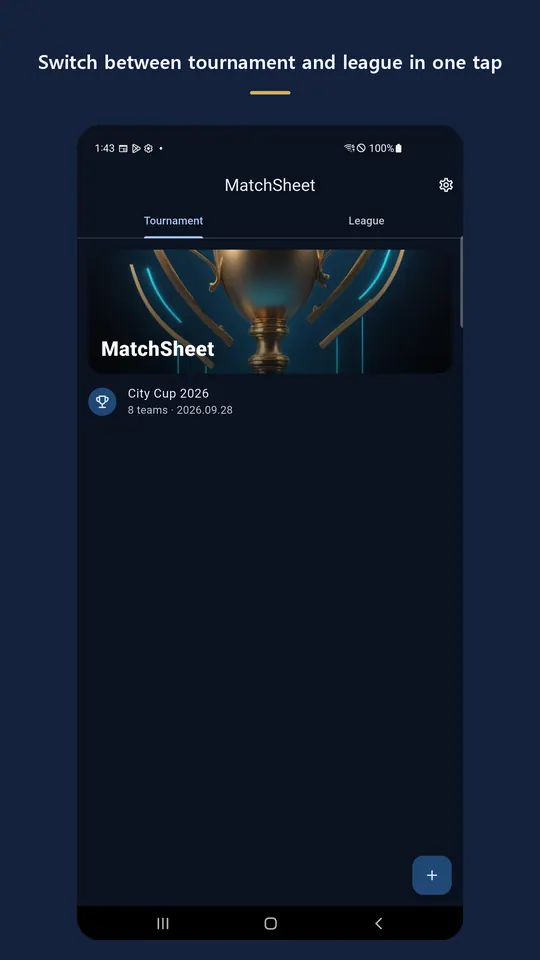 MatchSheet Screenshots 1