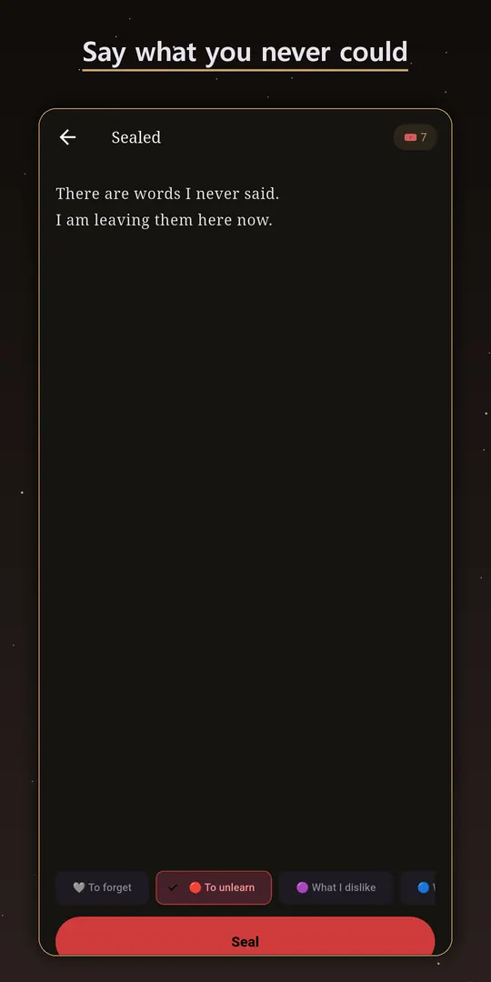 Sealed Screenshots 3