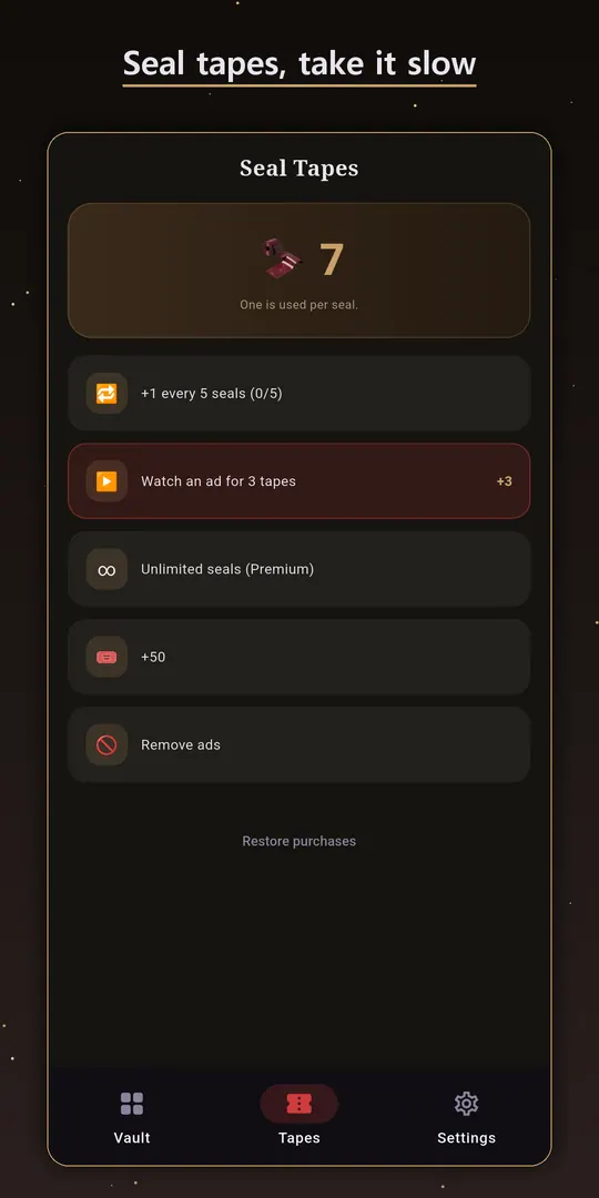 Sealed Screenshots 5