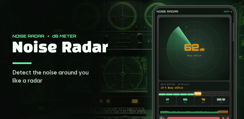 Noise Radar - dB Sound Meter