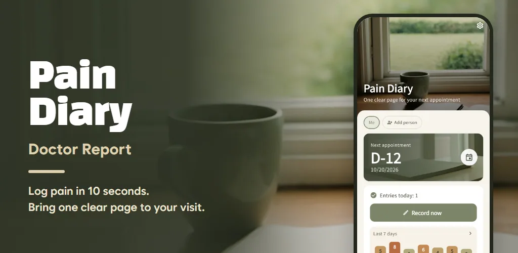 Pain Diary - Doctor Report