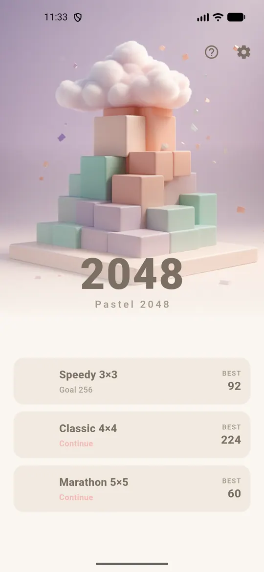 Pastel 2048 Screenshots 1