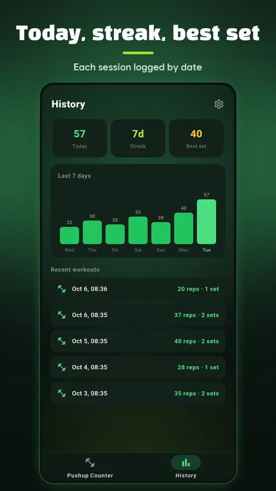 Pushup Counter Screenshots 3
