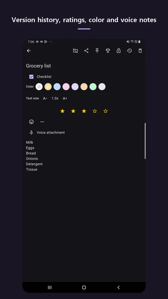 SafeJot Screenshots 2
