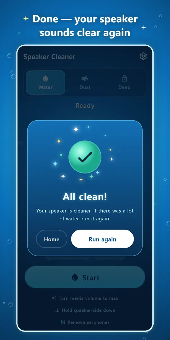 Speaker Cleaner Screenshots 4