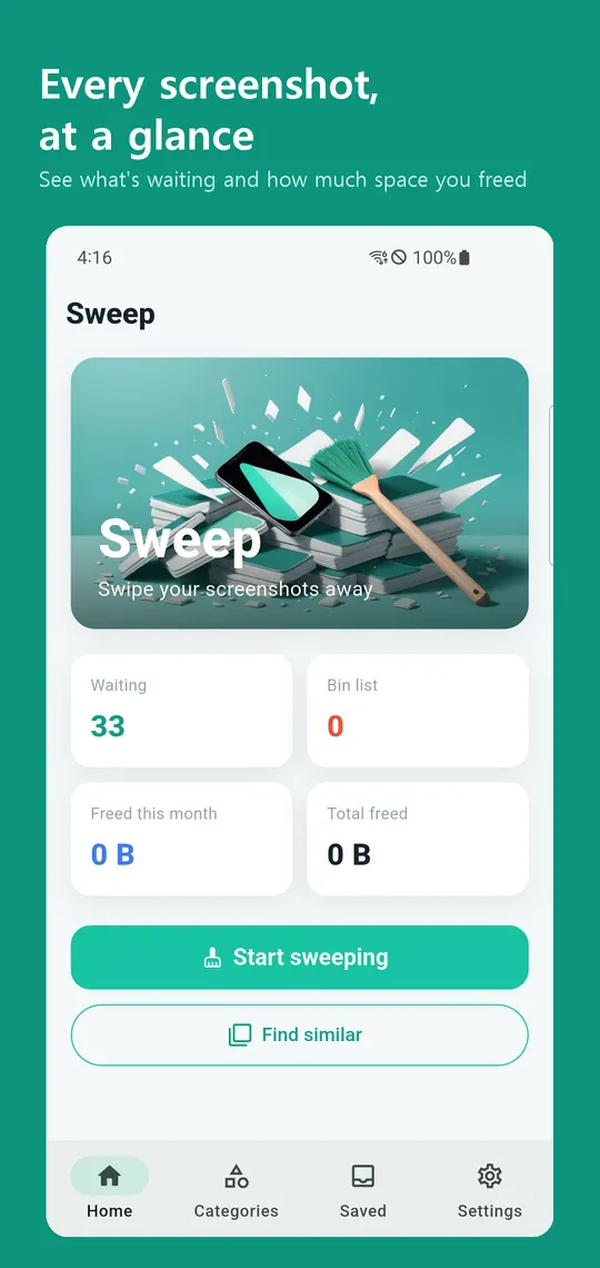 Sweep Screenshots 1