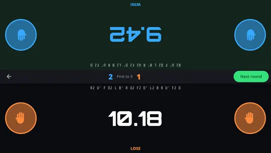 TwoHand Cube Timer Screenshots 4