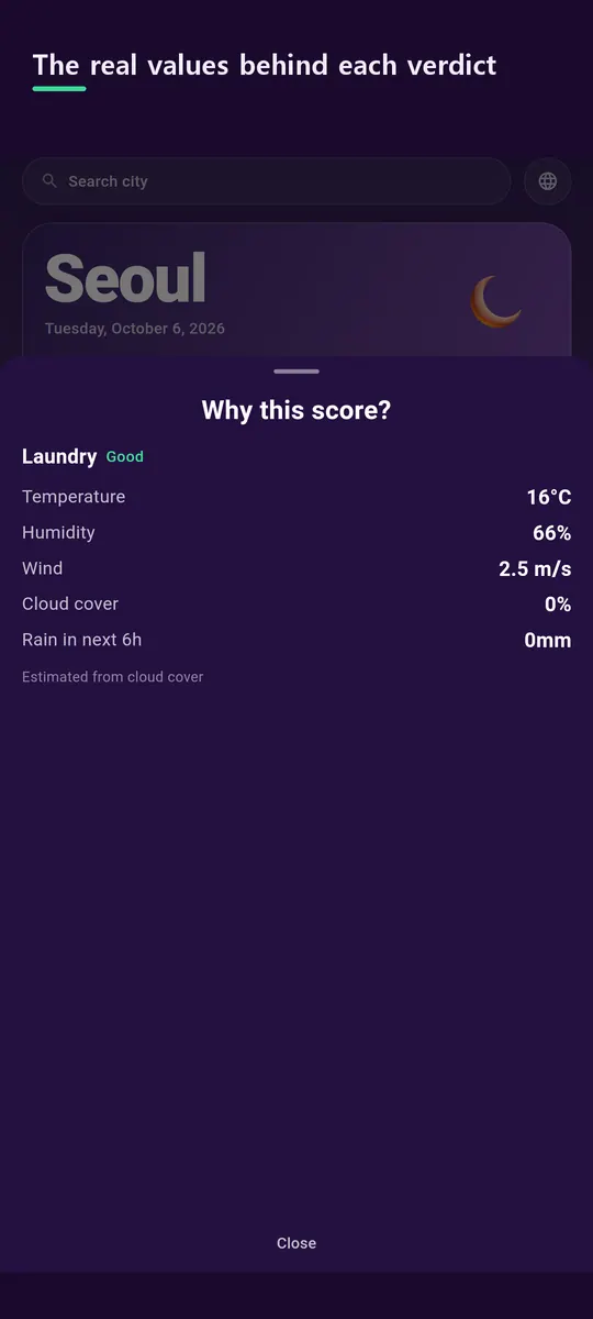 WeatherScore Screenshots 5