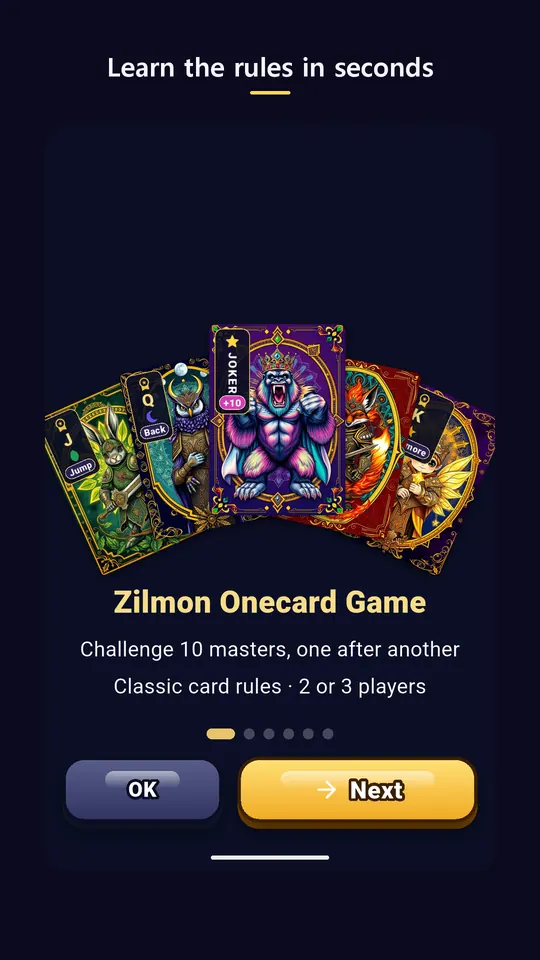 Zilmon Onecard Screenshots 6